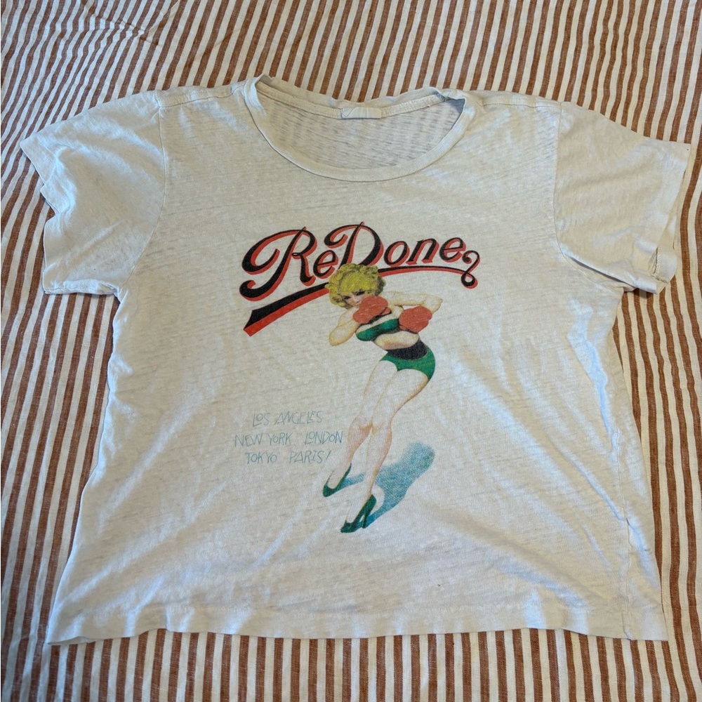 Re/Done Vintage Graphic Baby Tee